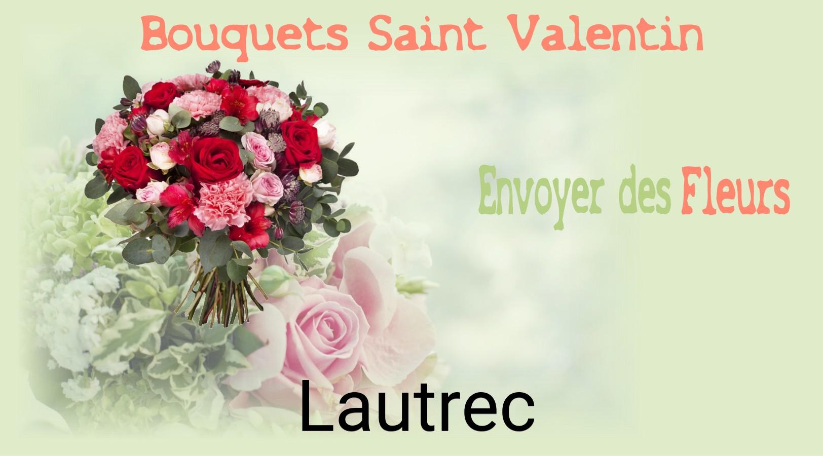 Roses de Saint-Valentin livrées à Lautrec